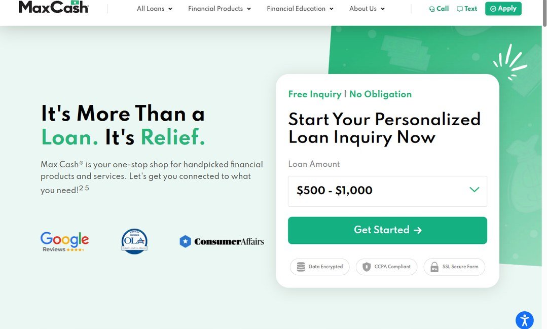 Max Cash – maxcash.com
