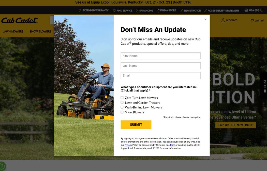 Cub Cadet – cubcadet.com