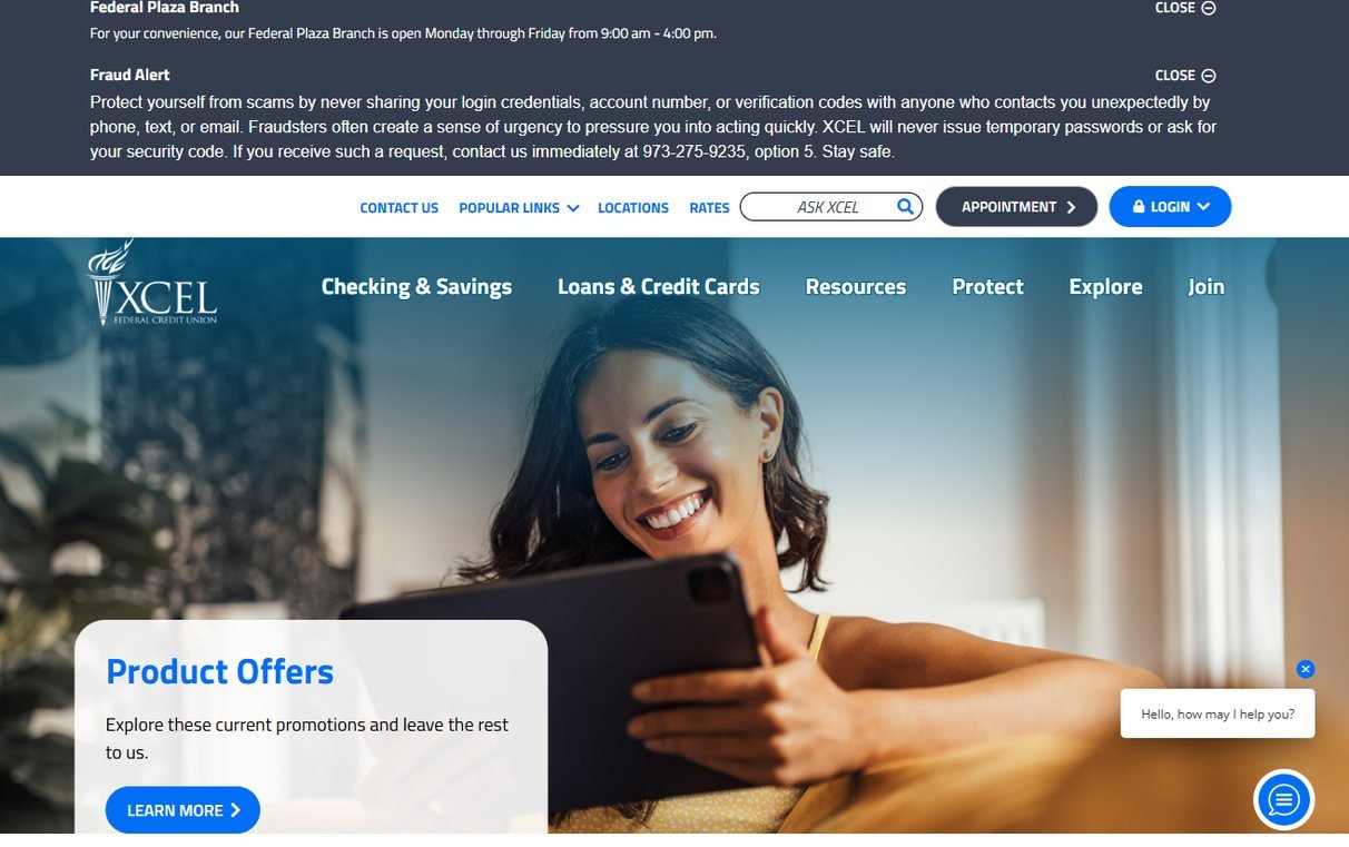 XCEL Federal Credit Union – xcelfcu.org