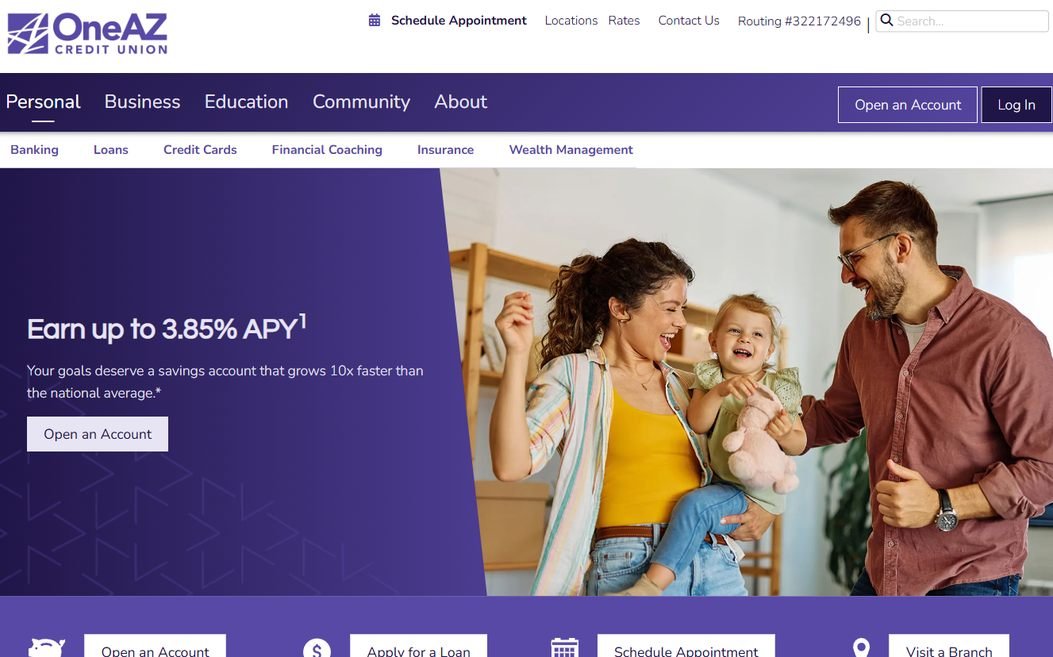 OneAZ Credit Union – oneaz.com