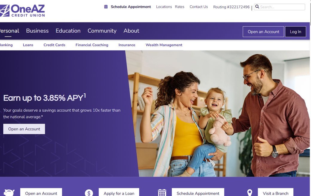 OneAZ Credit Union – oneaz.com