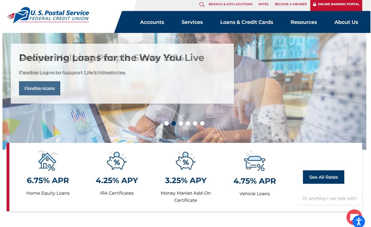 USPS Federal Credit Union – uspsfcu.org